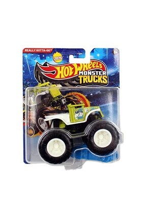 Hotwheels Canavar Araç Fıstık Yeşili Beyaz- REALLY GOTTA-GO Image 0
