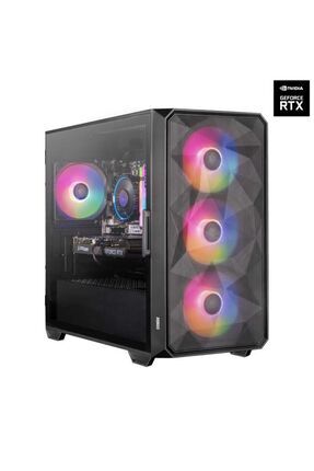 Drx5245 Ryzen 5 5600 16gb Ram 512gb M.2 Nvme Ssd 8gb Rtx4060 Ekran Kartı Masaüstü Oyun Hazır Image 0