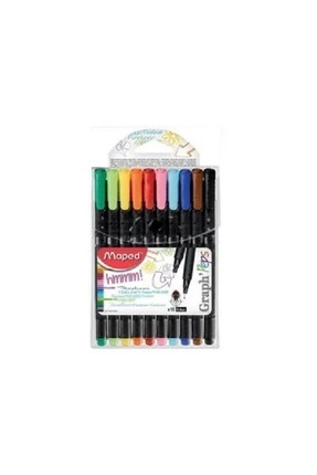 10 Renk Graphpeps Keçeli Kalem Seti 749150 Image 0