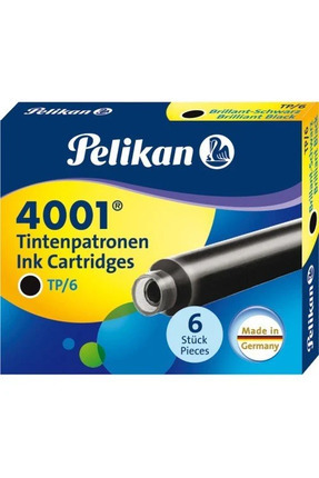 Dolma Kalem Kartuşu Küçük Royal Siyah 6 Lı 4001 Image 0