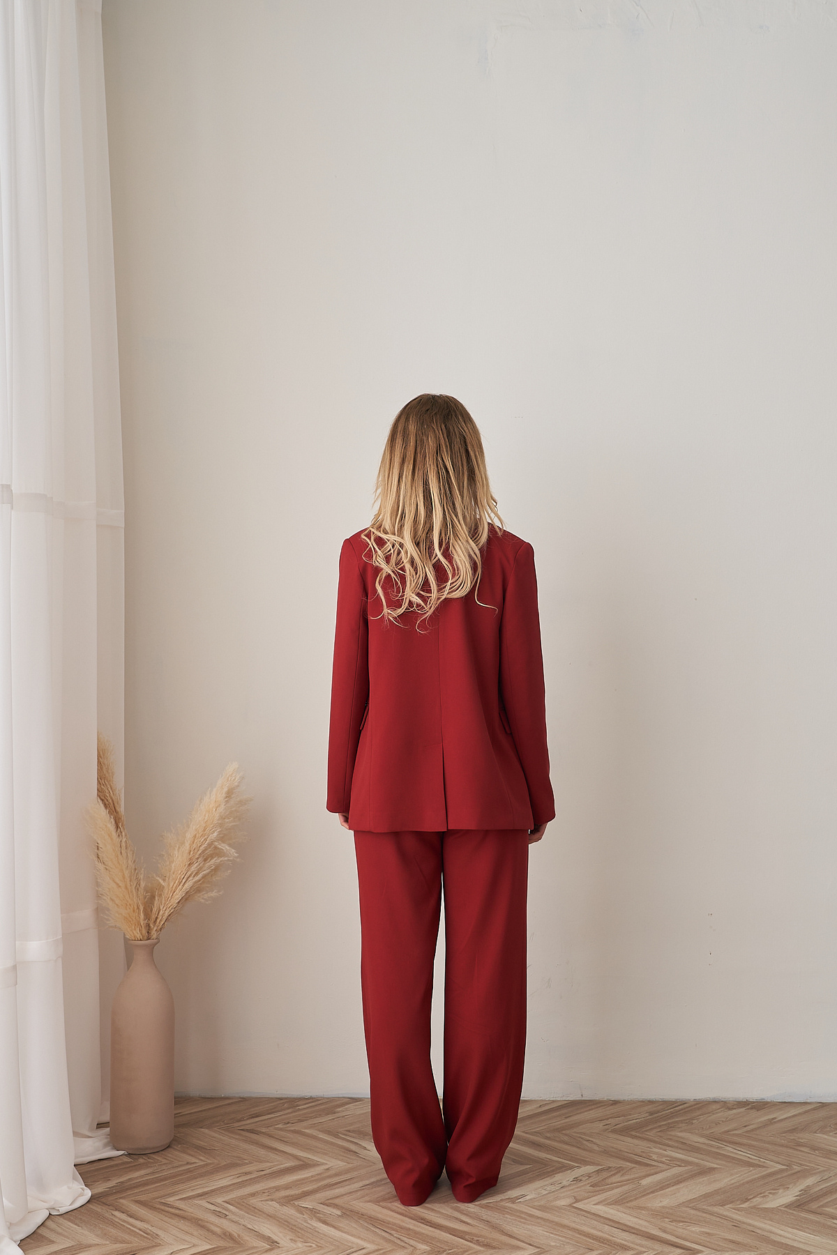 کت و شلوار کت و شلوار کت و شلوار جلیقه شرابی زنانه کت و شلوار 3 تیکه