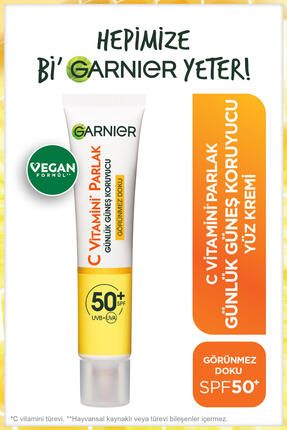 C Vitamini Günlük Güneş Koruyucu Fluid Yüz Kremi Görünmez Doku Spf50 40ml Image 0