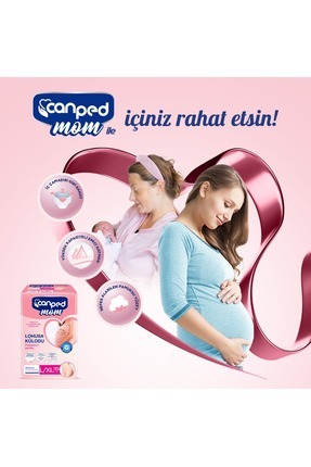 Mom Lohusa Külodu - Külot Bez L - Large - Büyük / Xl - Extra Large - (İÇ ADET 10) Tekli Pk Image 0