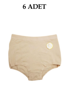 Toparlayıcı Yüksek Bel Kadın Külot 6'lı Paket Image 1