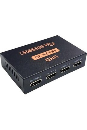 Hdmı Splitter 1x4 4 Port Hdmı Çoklayıcı 1000mbps Kablo Çoklayıcı Image 0