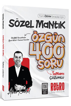 2026 Ags Tyt Kpss Ales Dgs Tüm Ösym Sınavları Için Sözel Mantık Soru Bankası Retro Yayınları Image 0