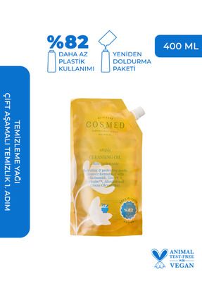 Cleansing Oil Refill - Yüz ve Vücut için Temizleme Yağı - Yağ Bazlı Temizleyici 400 ml Image 0