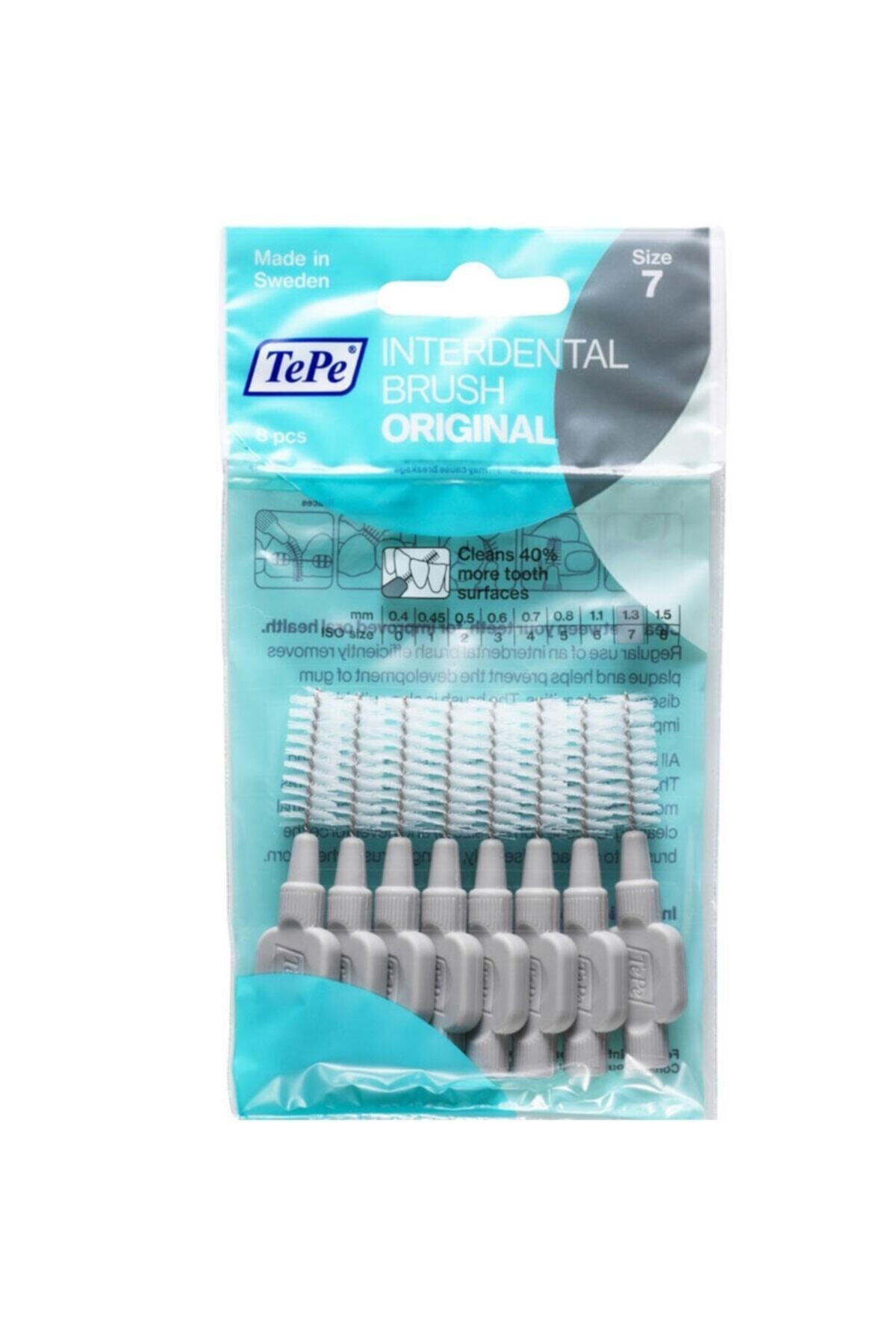 TePe 8'Li Arayüz Fırçası 1.3 Mm-Gri
