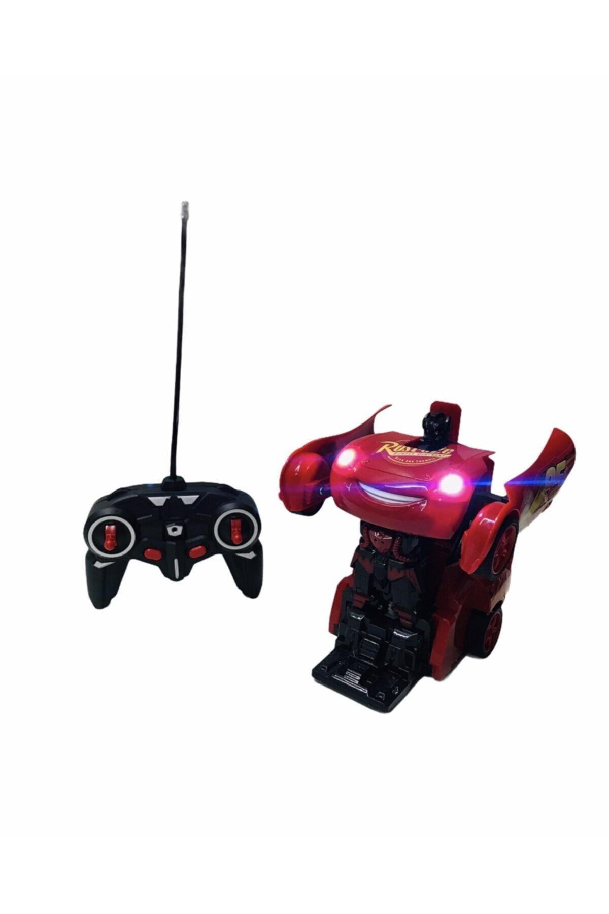 Beyazkuş Cars Şimşek Mcqueen Uzaktan Kumandalı Robota Dönüşen Şarjlı Araba