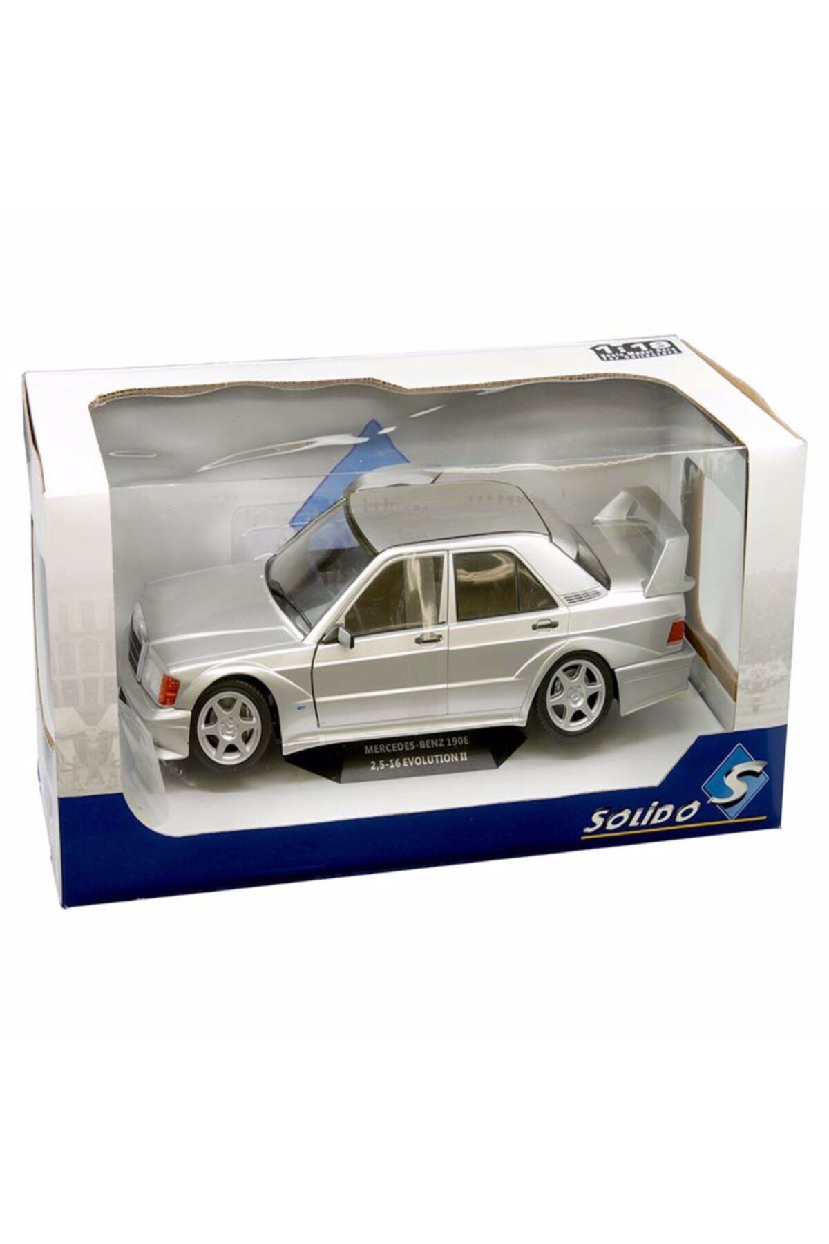 Solido 1/18 1990 Mercedes-benz 190 Evo Iı Diecast Model Araba Hayat Oyuncak