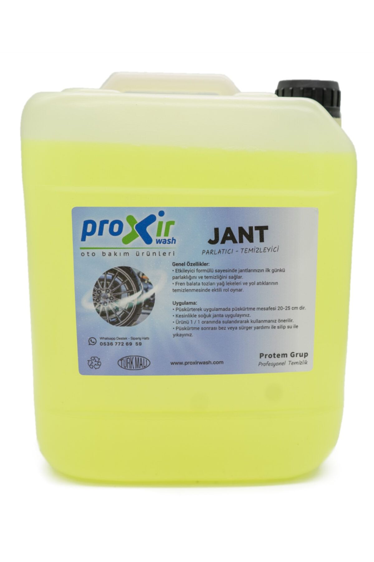 proxir wash Jant Temizleyici Ve Parlatıcı 5kg