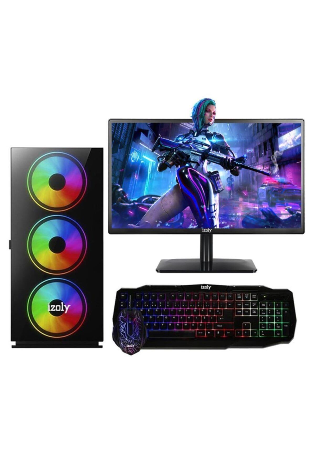 IZOLY Rain I7-860 8gb 240ssd Ddr5 4gb R7240 20\