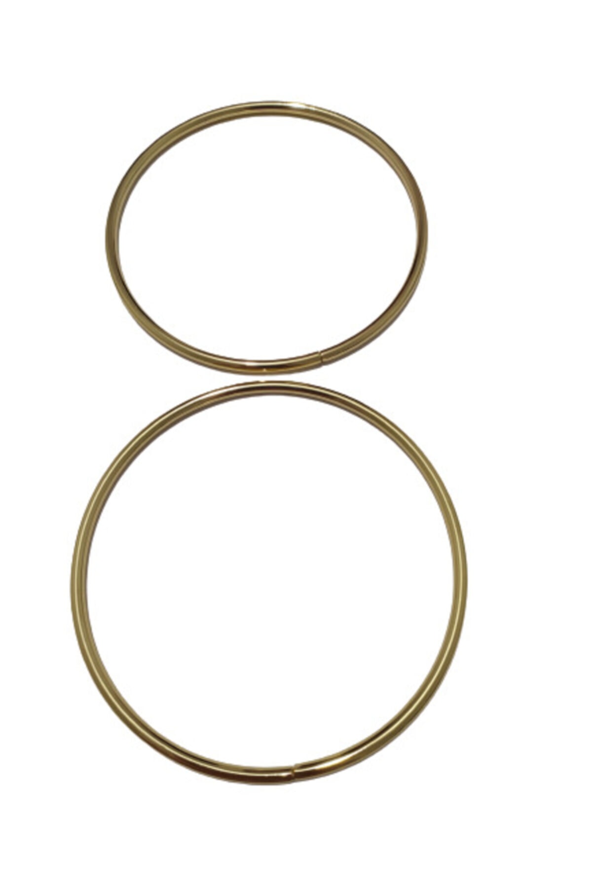 RDN Metal Yuvarlak Model Gold Çanta Sapı (13 Cm)