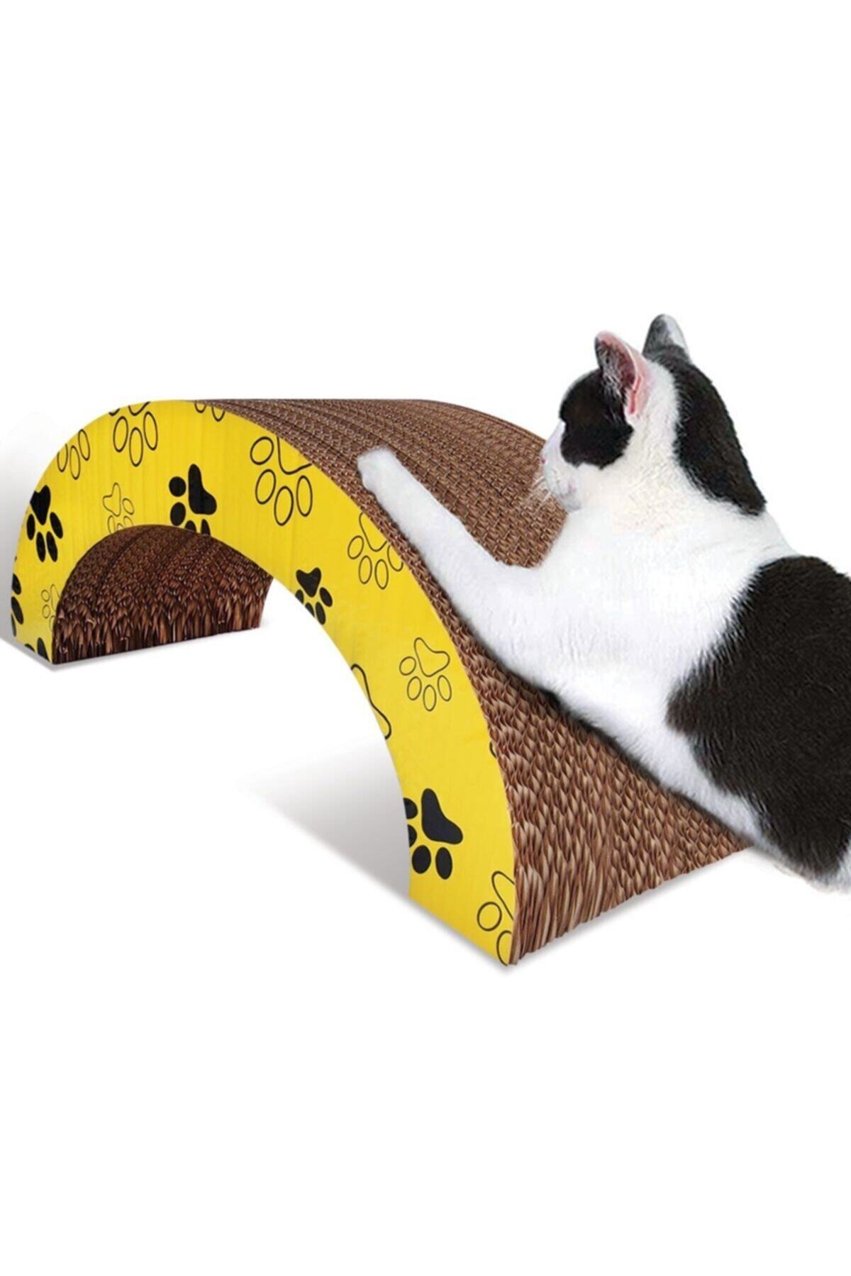 Artikel Ondüle Karton Kedi Tırmalama Tahtası, Kedi Tırmalama Rampası 51x21,5x20cm