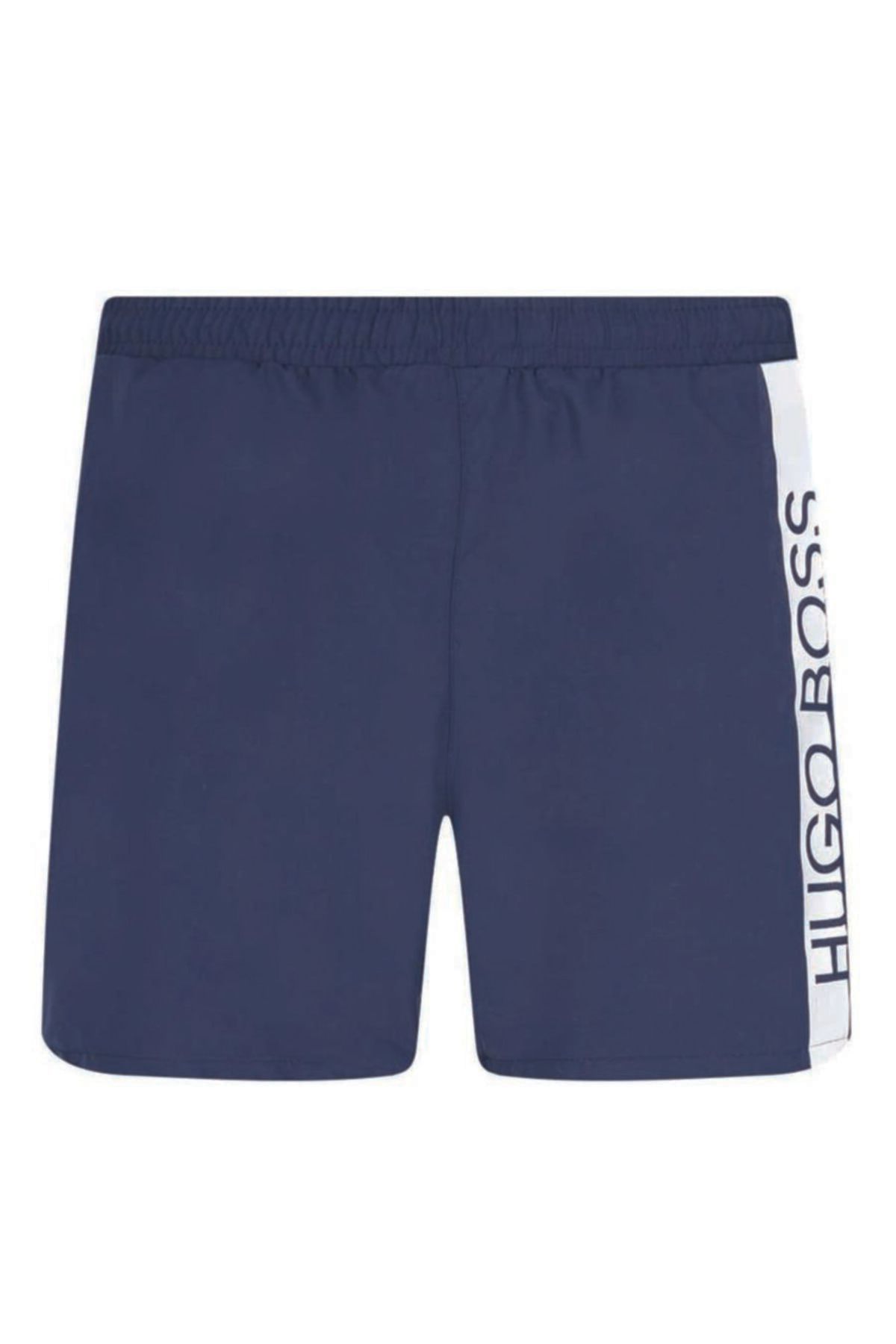 Navy hugo boss swim shorts hotsell