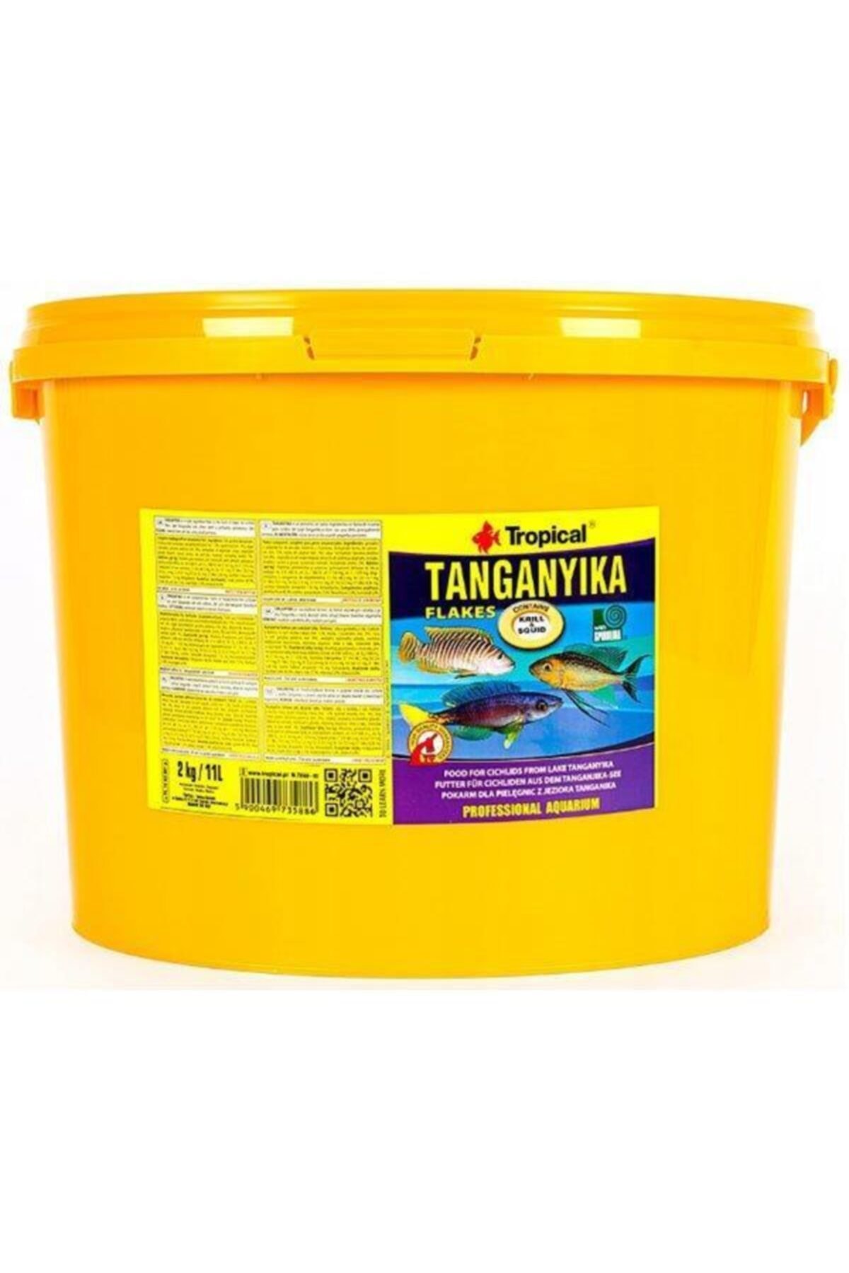 Tropical Tropıcal Tanganyıka Flakes 11lt/2kg