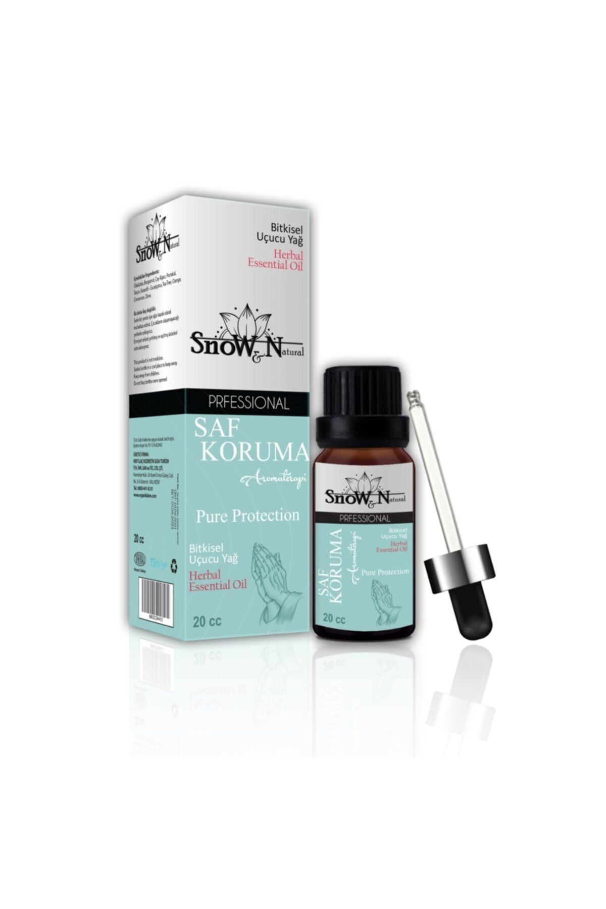 Snow&Natural Saf Koruma Antibakteriyel Aromaterapi Uçucu Yağı 20ml