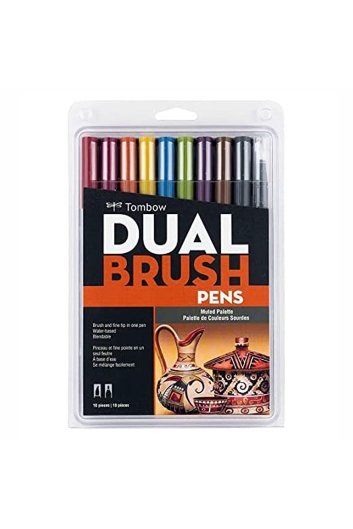 Tombow 20'li Nötr Renkler Ab-t Dual Brush Pen G.kalem Seti 56194