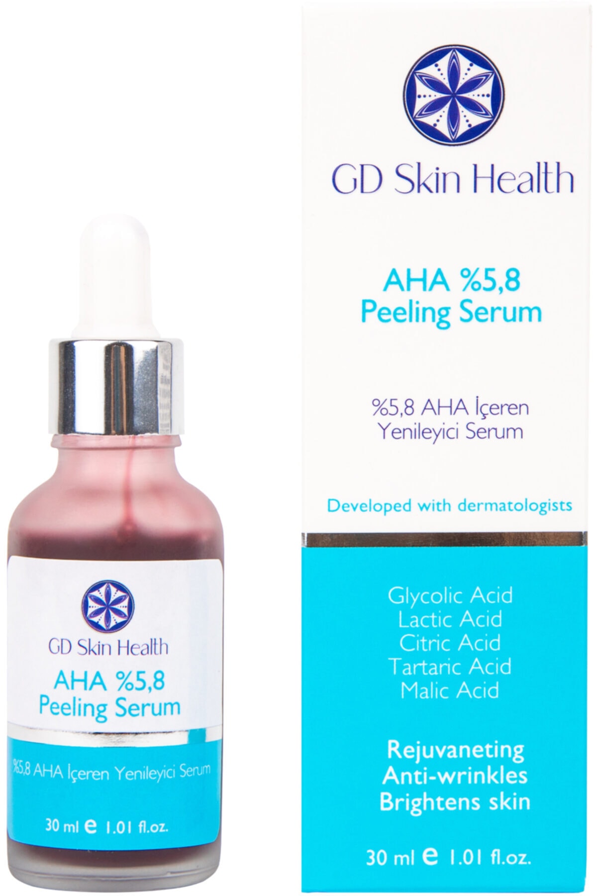 GD Skin Health Aha %5,8 Peeling Serum Yenileyici Serum 30ml