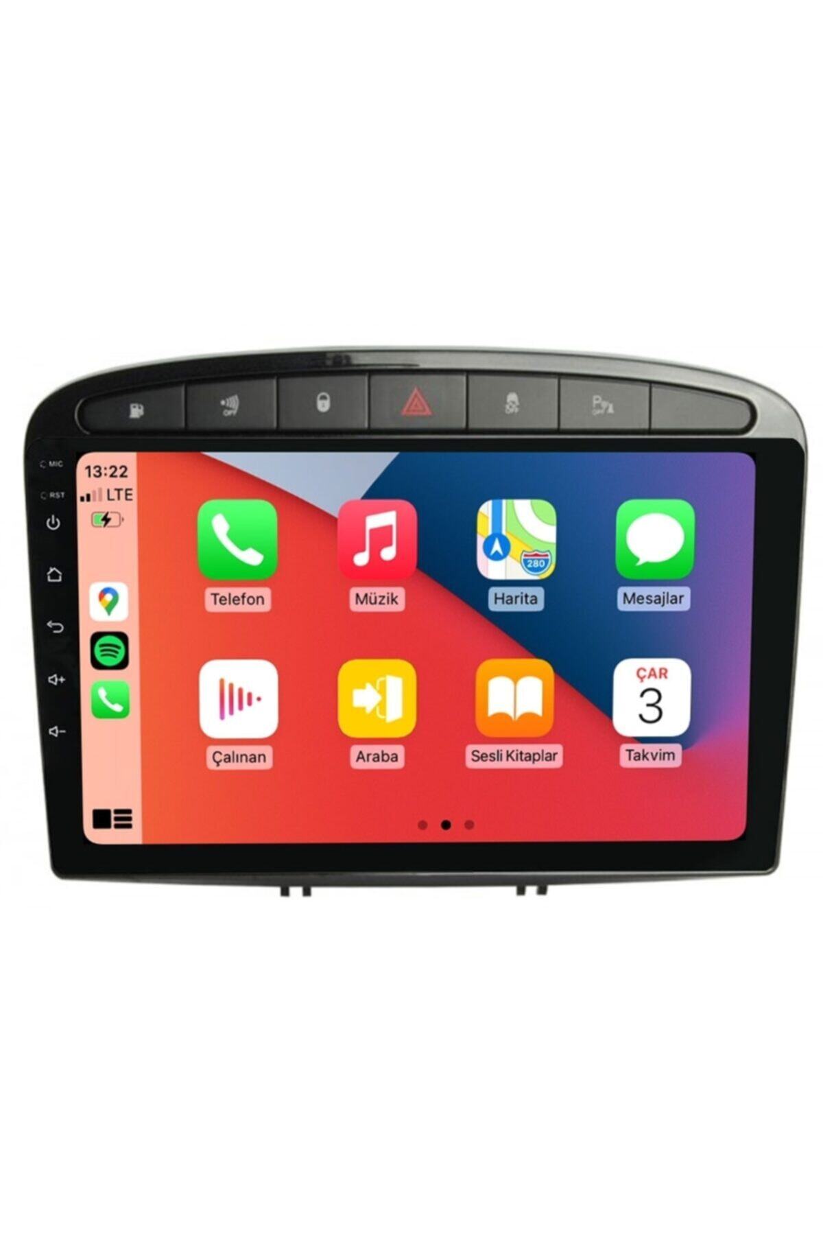 Mixtech Peugeot 308 9 Inç Carplay Androidauto Android Multimedya Sistemi