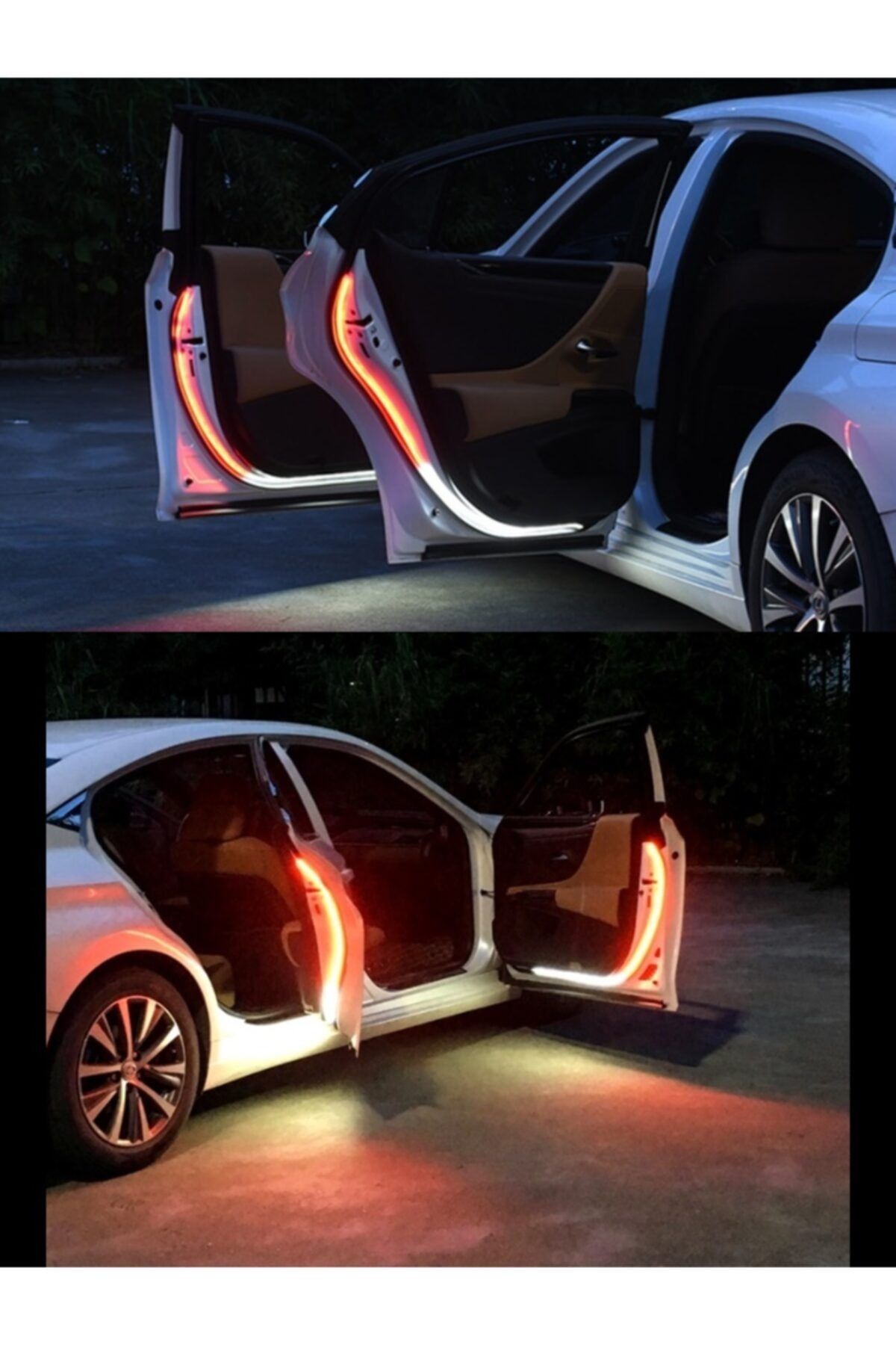 gaman 4 Kapı Için Araba Kapı Altı Led Seti Yanıp Sönen Ikaz Ledi Kayar Led Kayan Led Animasyonlu