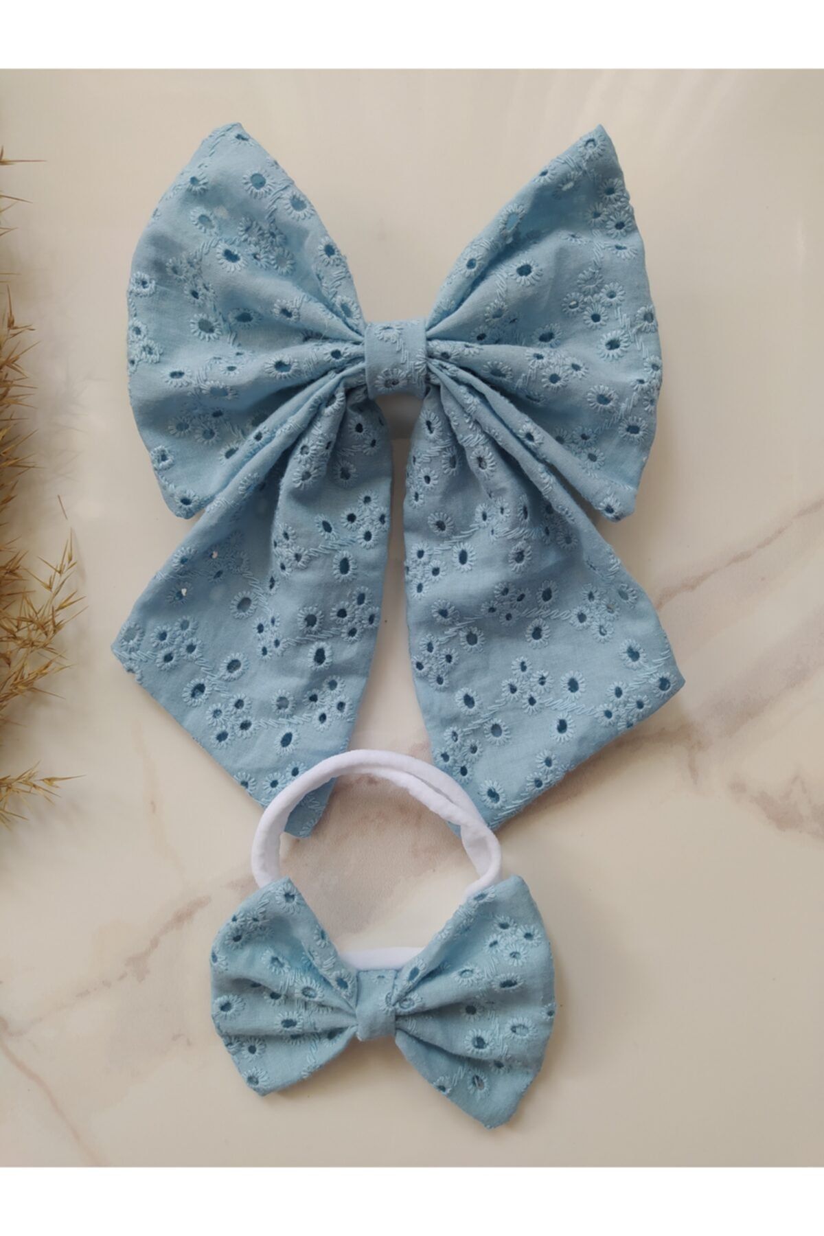 Mellonia Cc Anne-kız Bebek Fisto Fiyonk Toka-bandana Seti