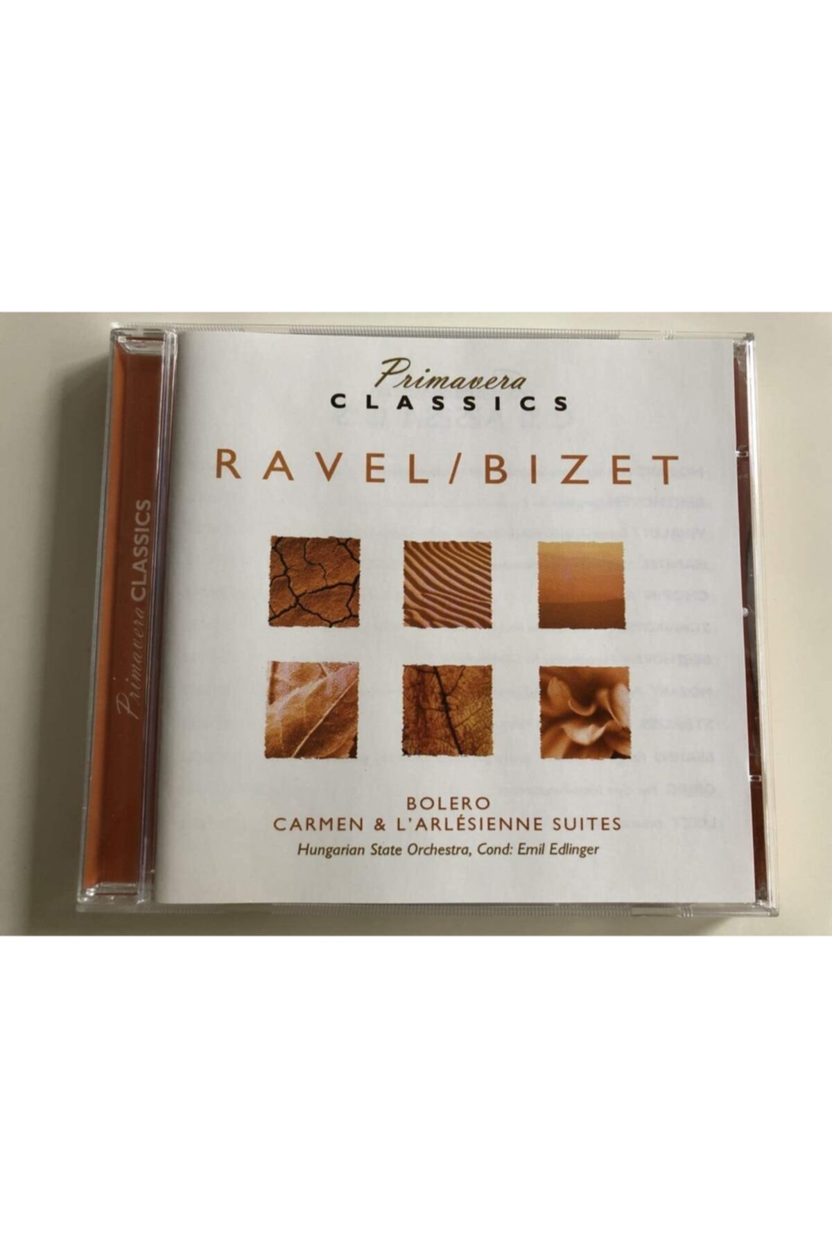 TUNA MÜZİK Bolero/bizet-primavera Cd