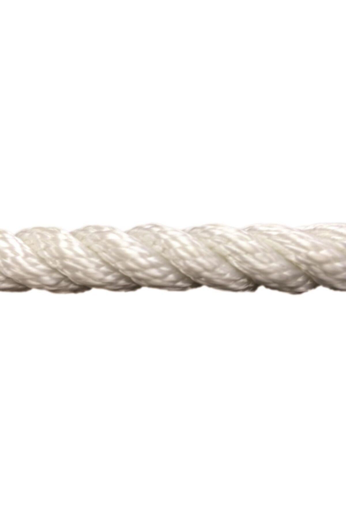 Dolphin Rope Polyester Halat 3 Kollu 26 Mm Beyaz