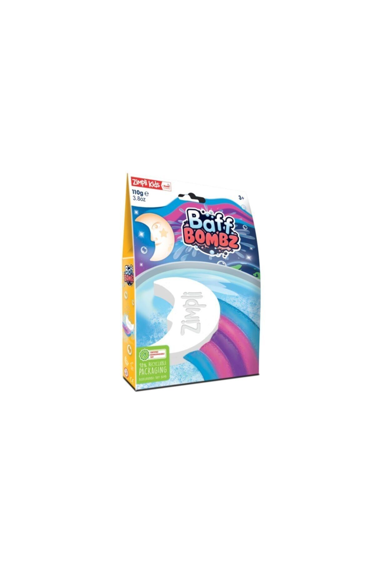 Nclubshop Ay Baff Bombz Rengarenk Gökkuşağı Nem Topu Banyo Bombası
