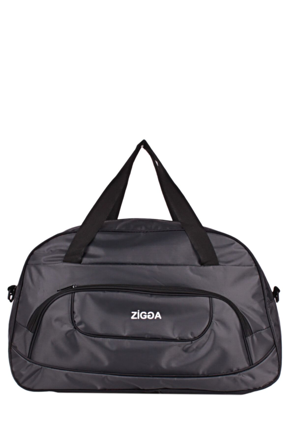 ZİGGA 00408 Gri Büyük Boy Omuz Askılı Spor Çantası