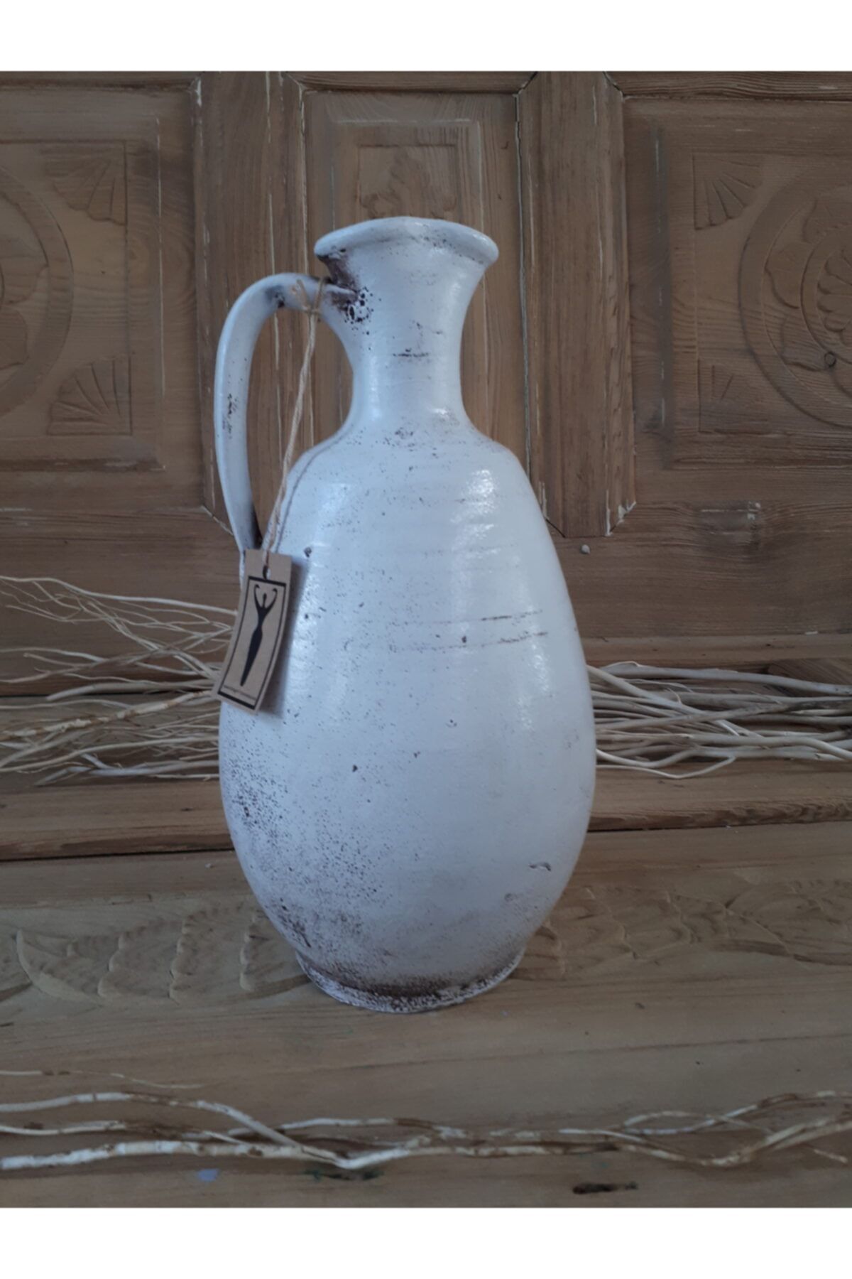 Vintage Art Company Dekoratif Testi Saksı Vazo