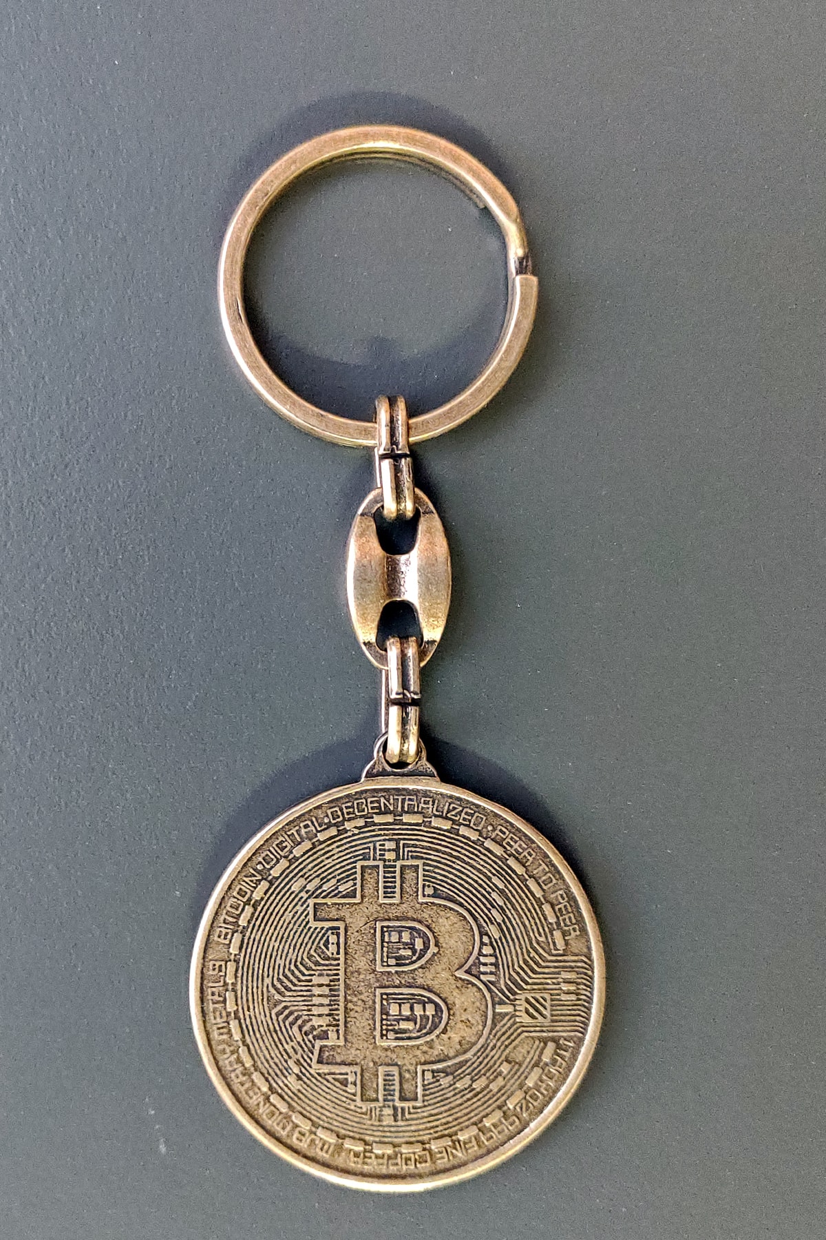 DMR Metal Bitcoin Anahtarlık