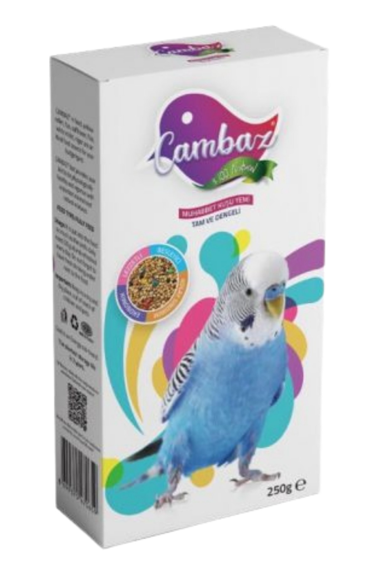 Energy Cambaz Muhabbet Kuşu Yemi 250 gr -10 Kutu