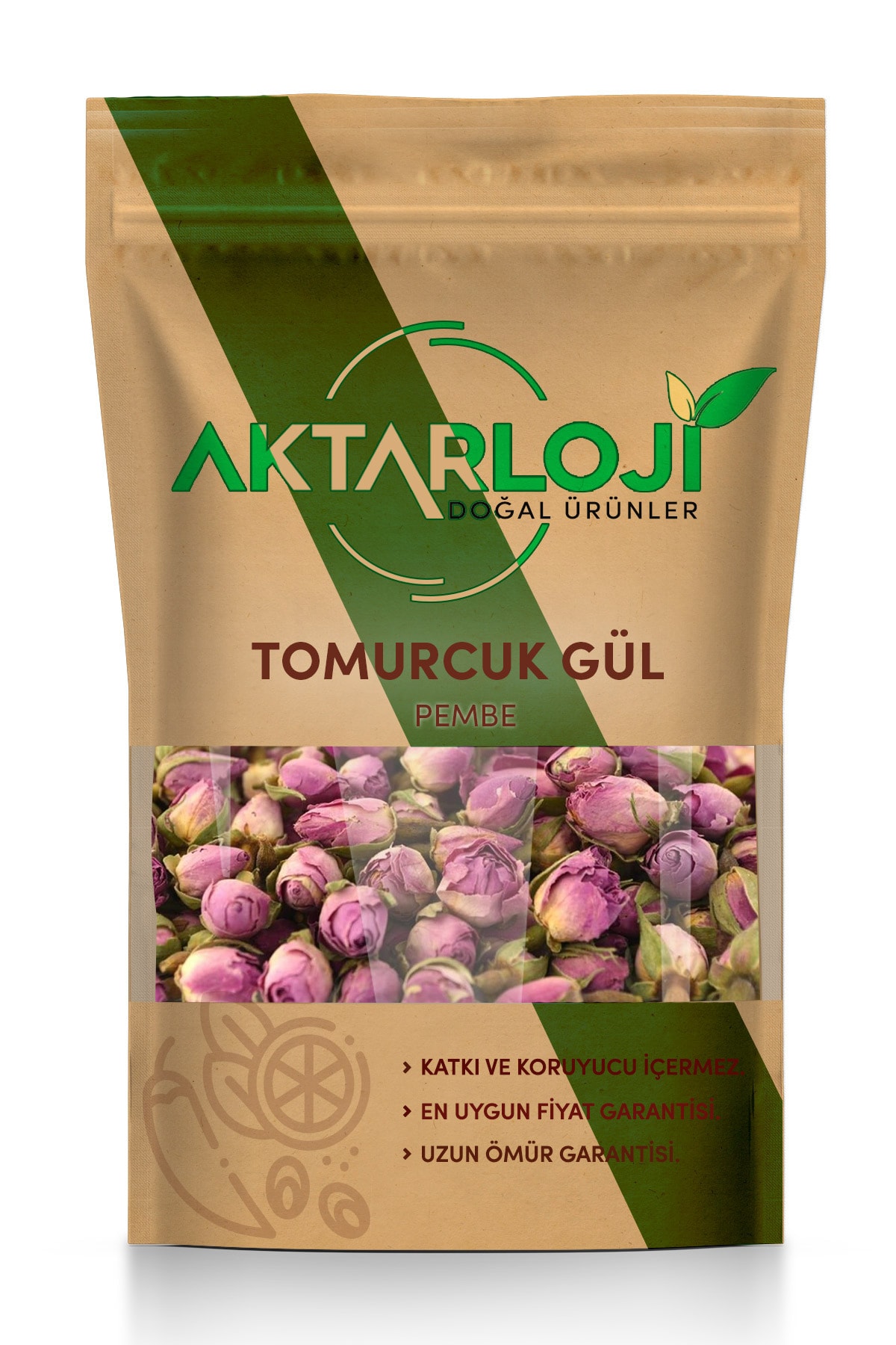 aktarloji 100 Gr Tomurcuk Gül Kurusu Pembe