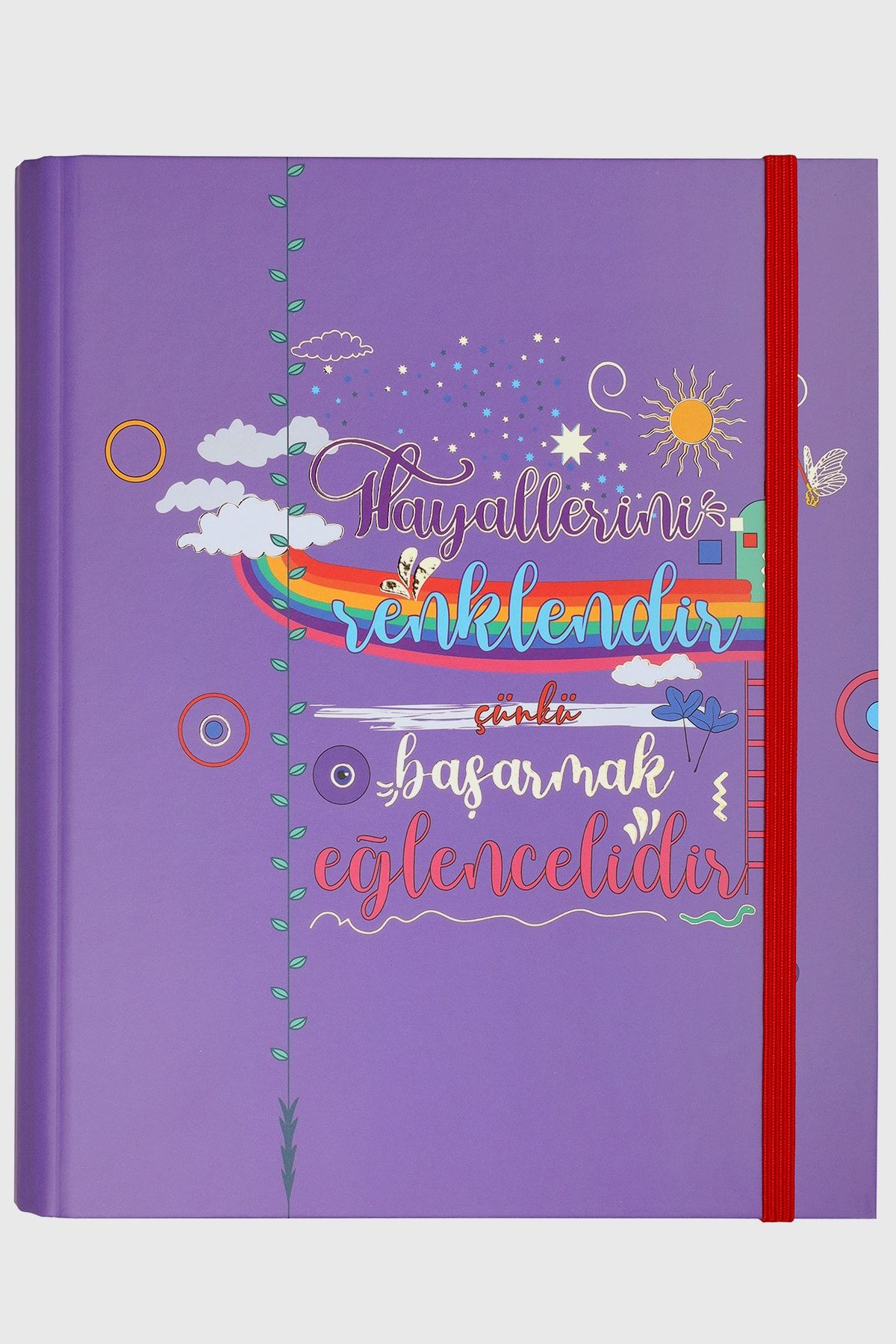 Victoria's Journals Akademik Ajanda 17x24 Cm Gökkuşağı
