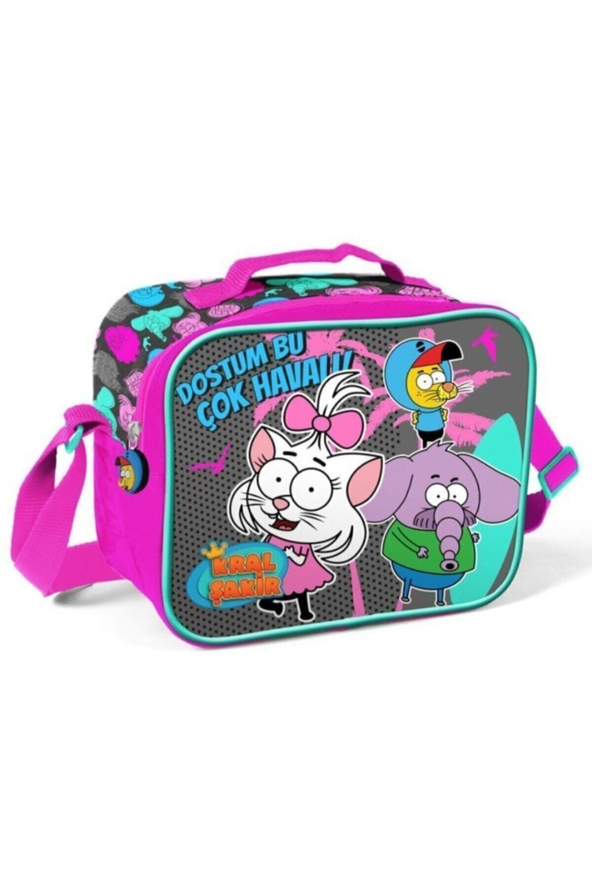 Yaygan Çanta Kız Çocuk Pembe Kral Şakir Termos Özellikli Beslenme Çantası