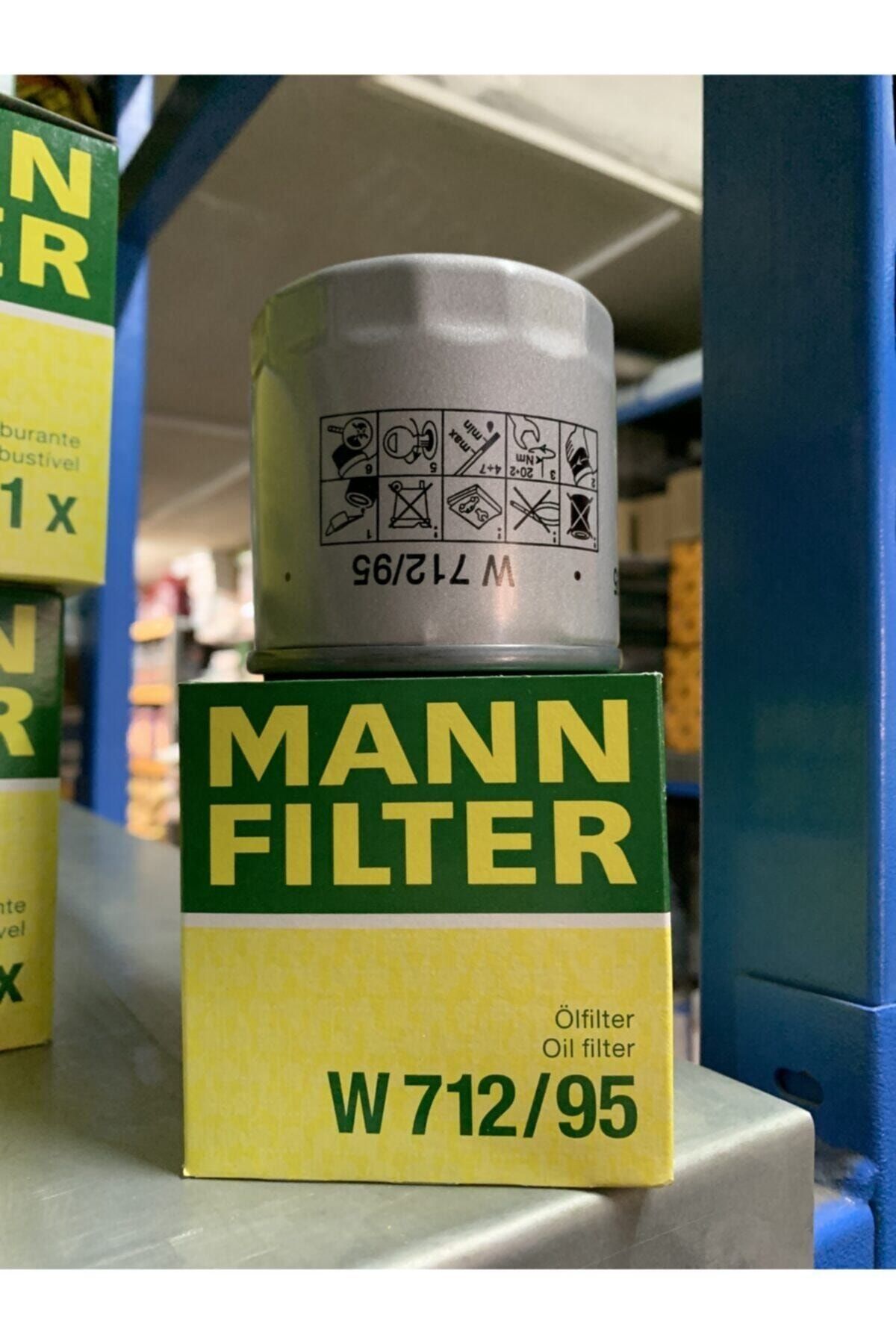 Mann Fılter Volkswagen Golf 7-jetta-scirocco W712/95 Yağ Filtresi