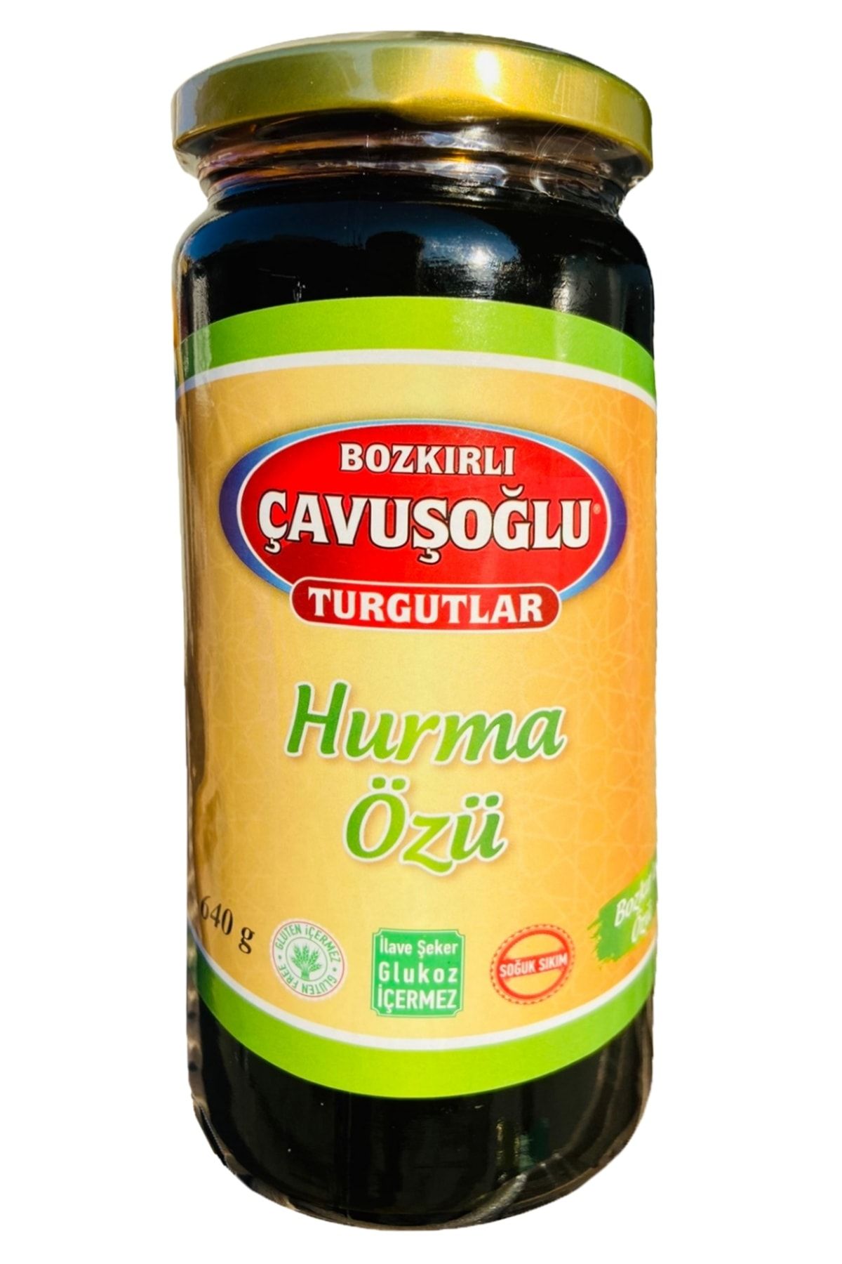 Bozkırlı Çavuşoğlu Hurma Özü Soğuk Sıkım 640g Glukoz İçermez