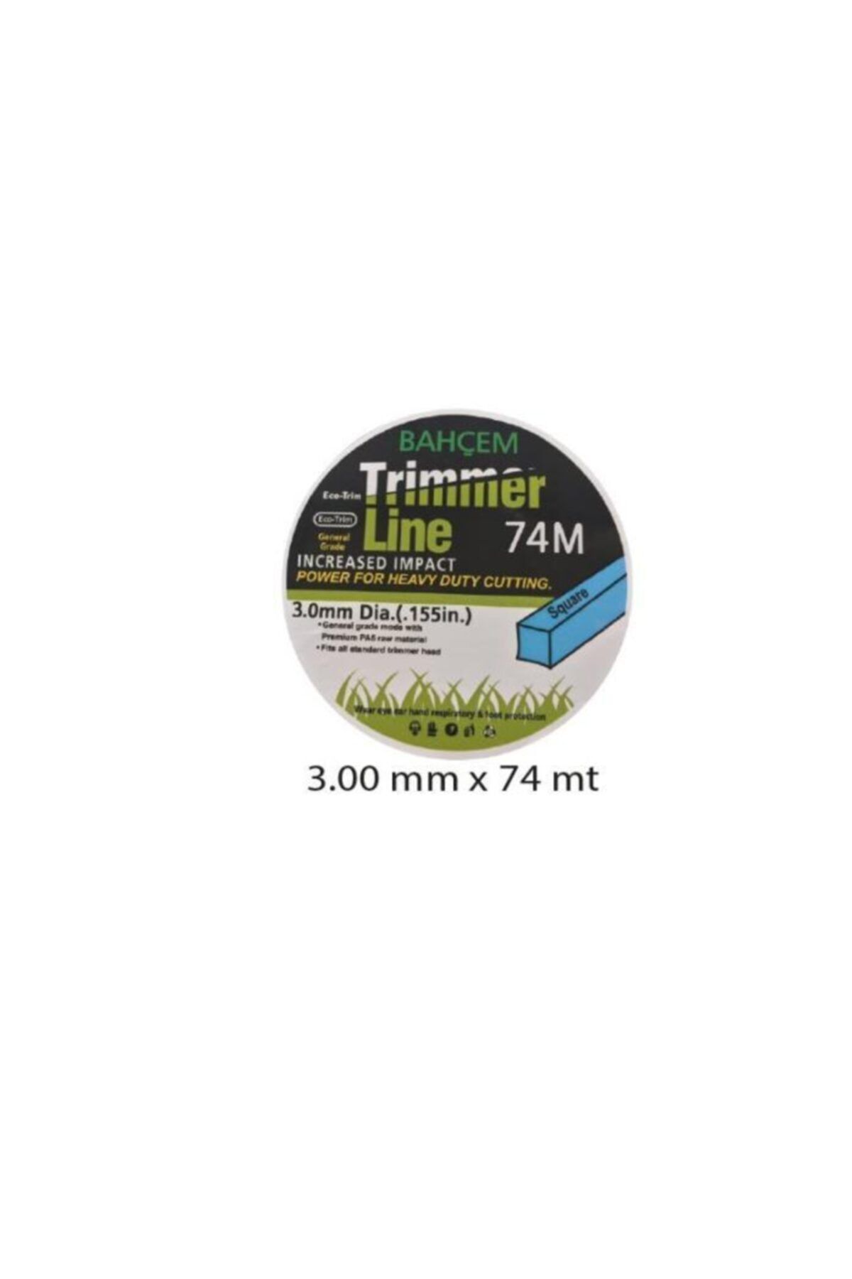 Bahçem Kare Misina 3mm 74mt