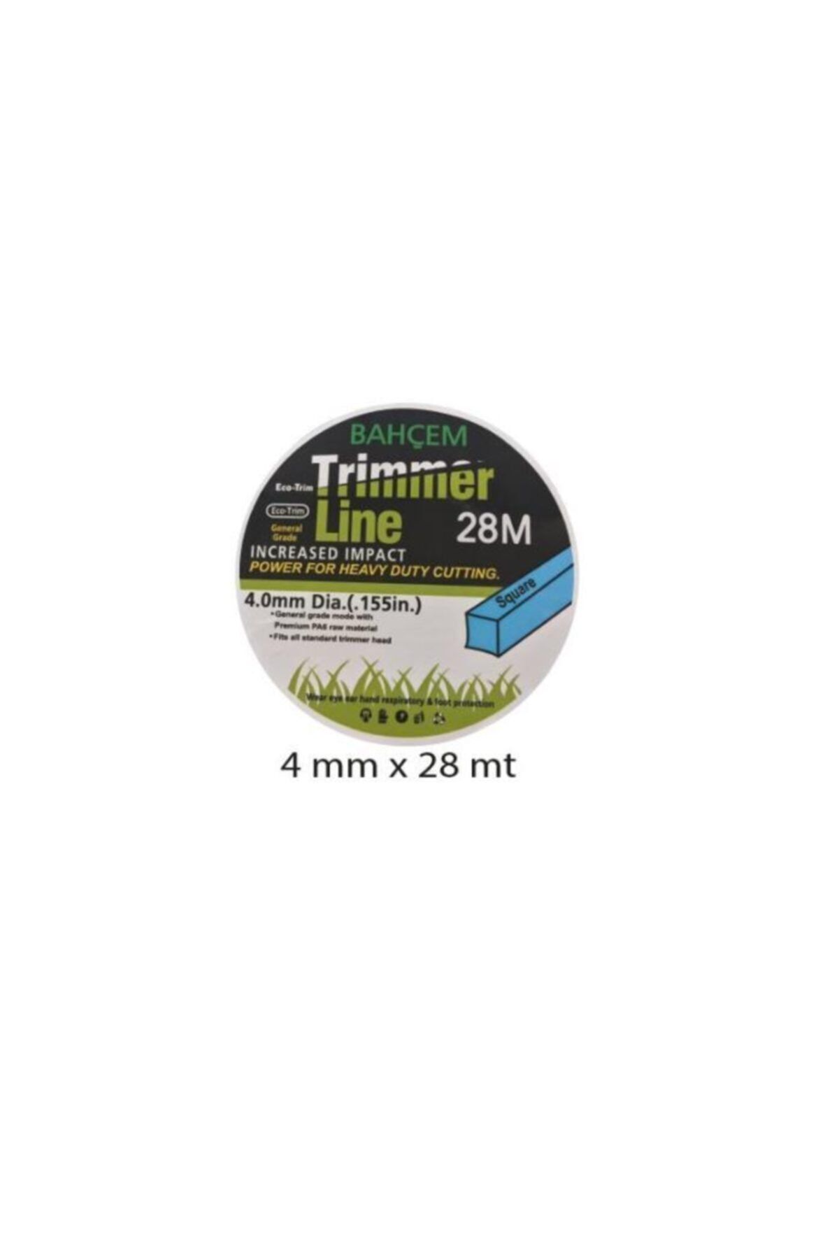 Bahçem Kare Misina 4mm 28mt