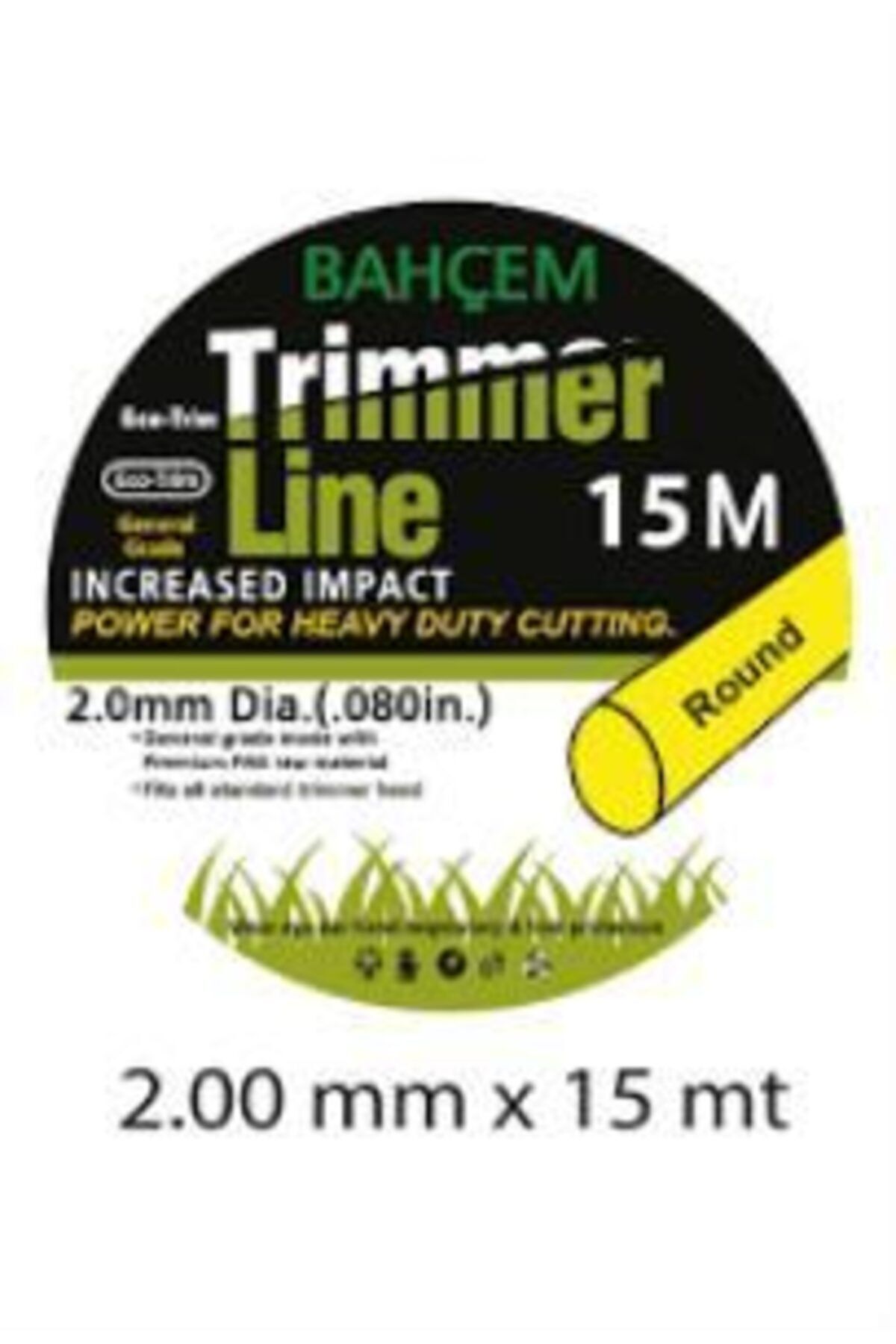Bahçem Yuavarlak Misina 1,65mm 15mt