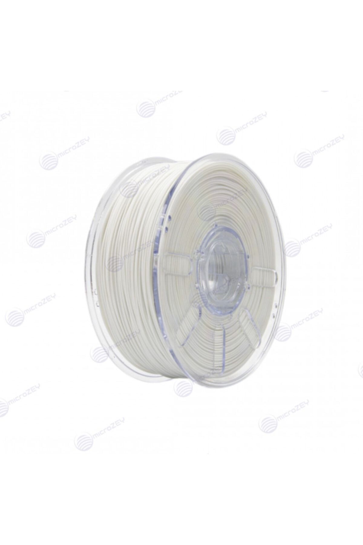 Microzey Nozzle Hediyeli Beyaz Pla + Filament 1.75 mm 1 kg