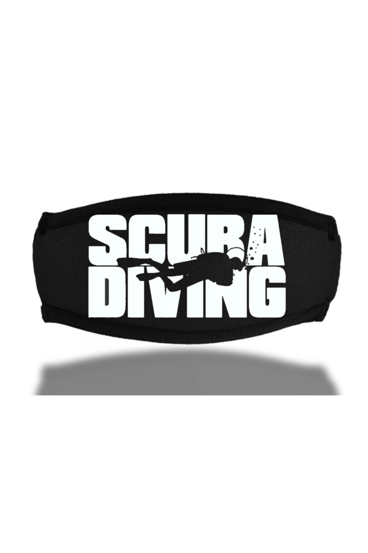 SCUBAPROMO Scuba Diving Beyaz Maske Bandı
