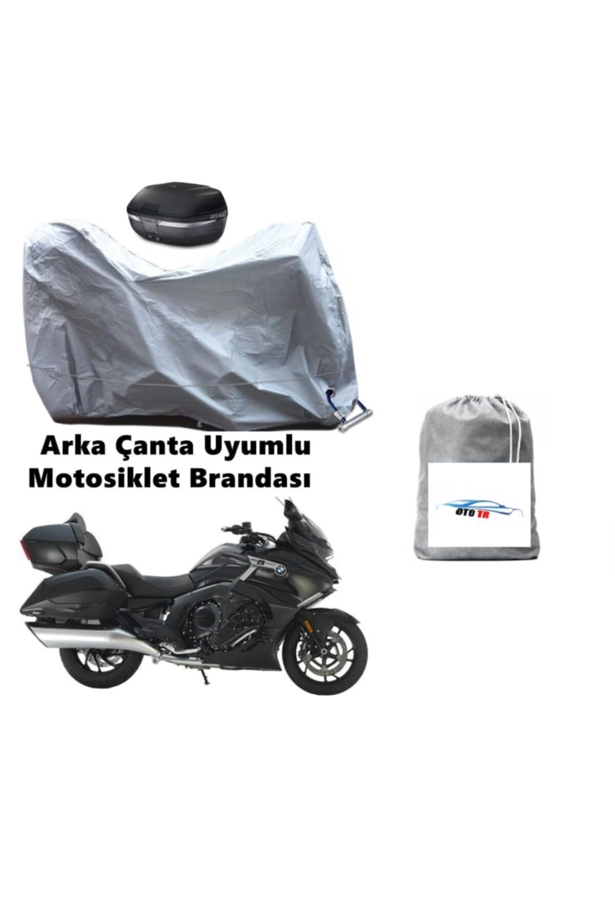 otoTR Mondial Rx3i Evo-abs/euro4 Motorsiklet Miflonlu Branda Su Geçirmez Örtü