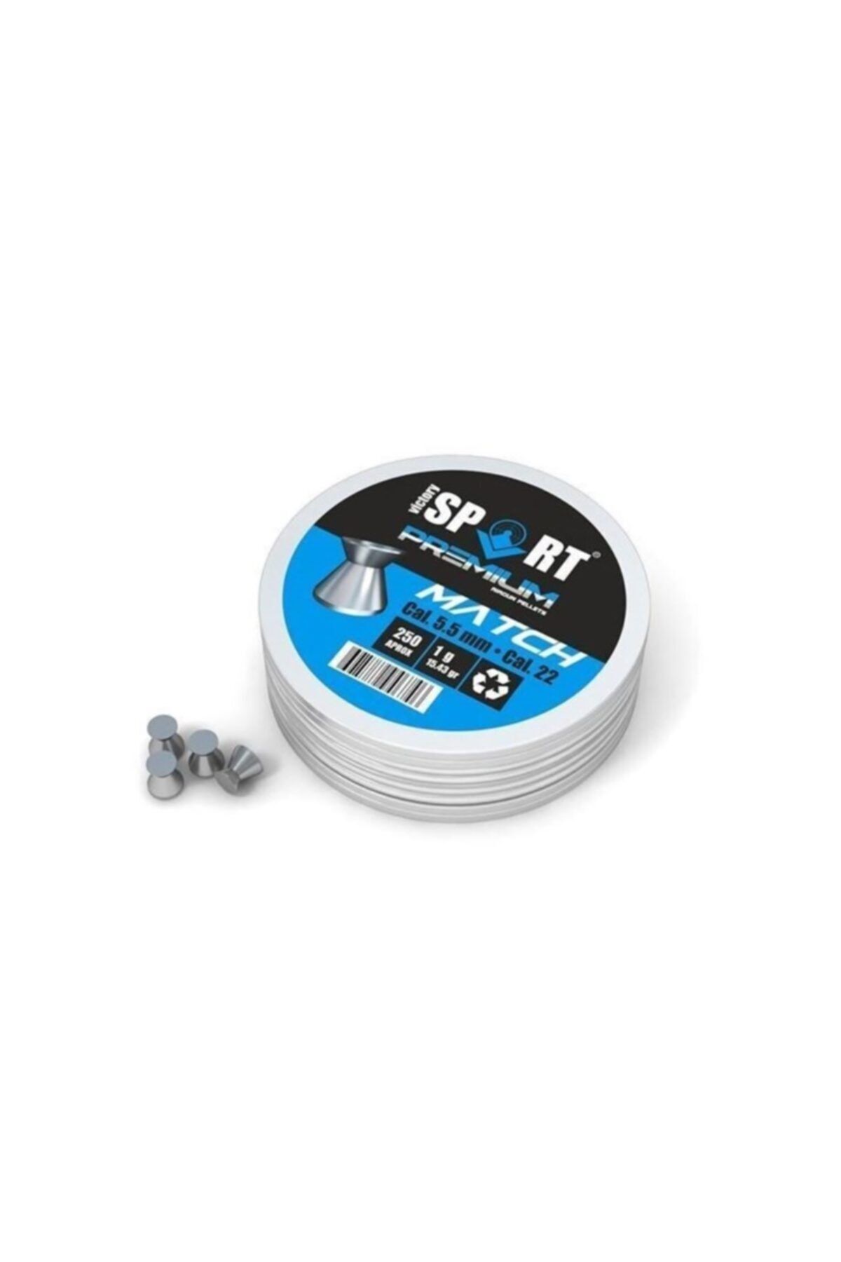 Victory Sport Premium Vsport Premium Match Havalı Tüfek Saçması 5.5 Mm 15.4 Gr
