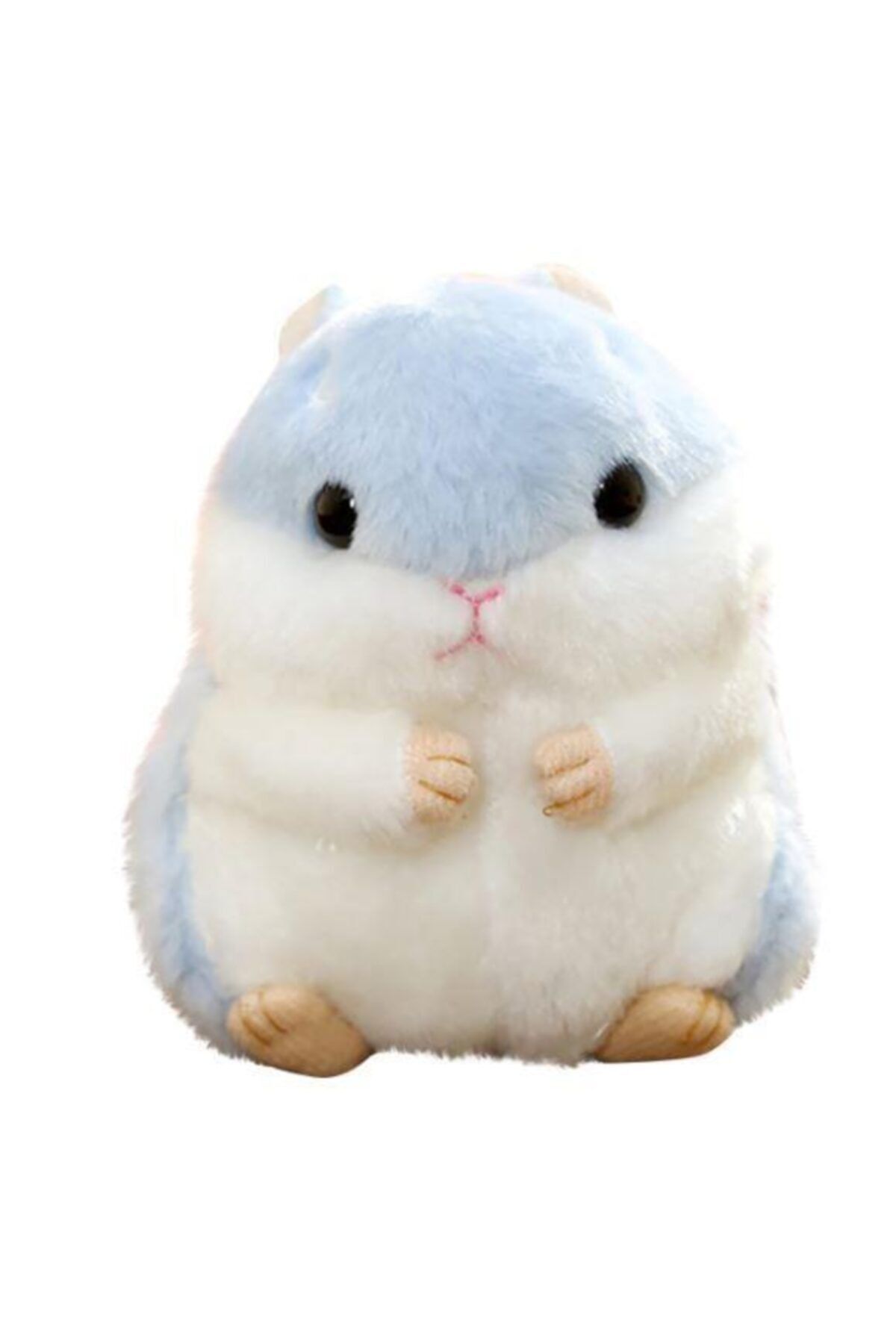 Nettenevime Mavi Hamster Anahtarlık Çanta Süsü Peluş Anahtarlık