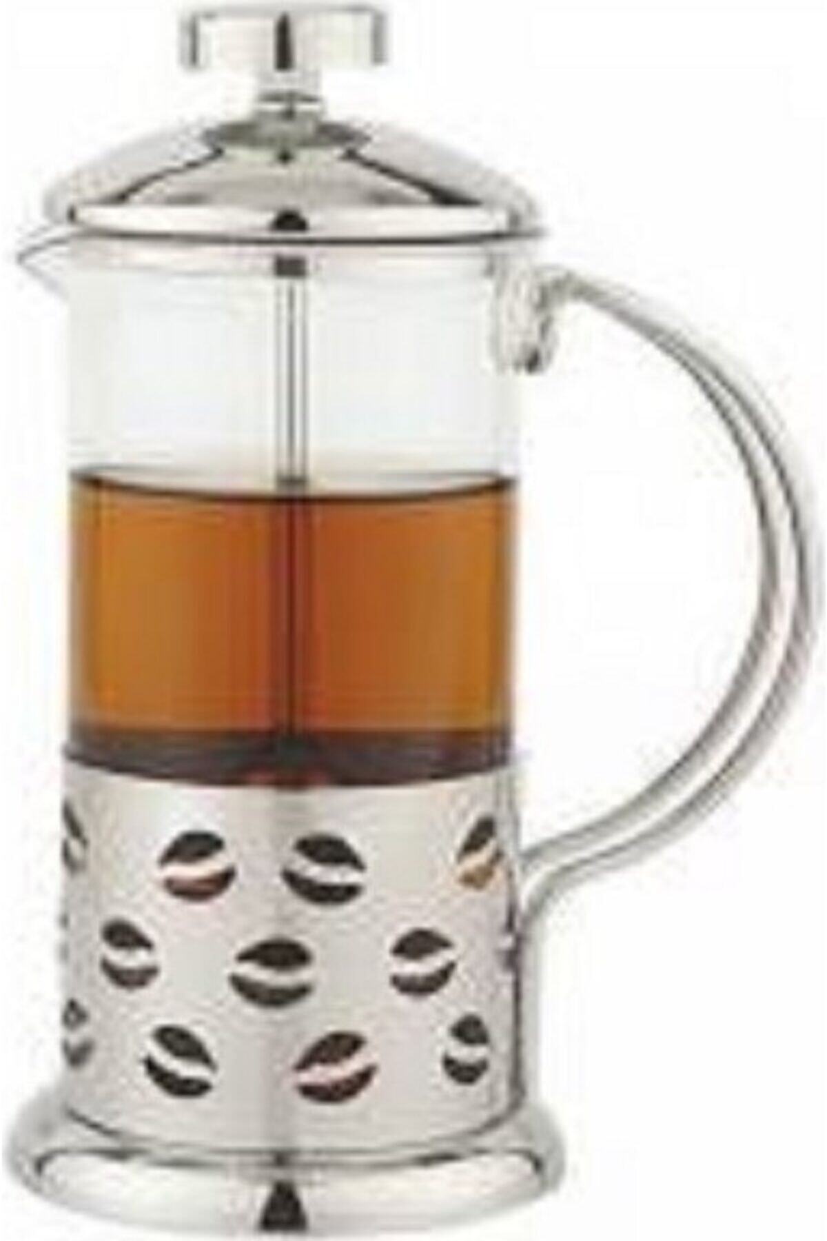 Firsat Ayi French Press 350 ml Metal Bitki Çay Demliği
