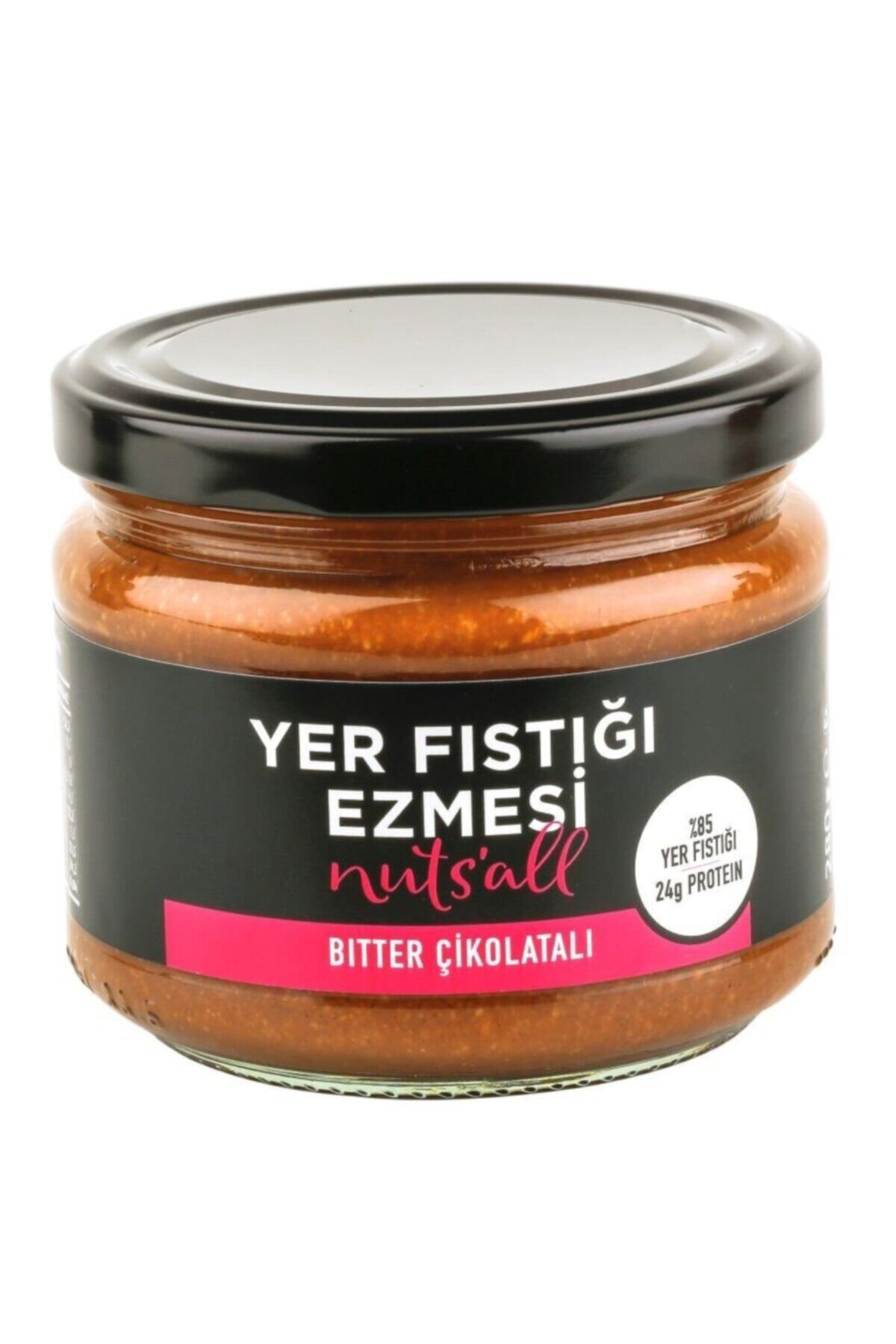 Nuts'All Bitter Çikolatalı Yer Fıstığı Ezmesi 280 gr
