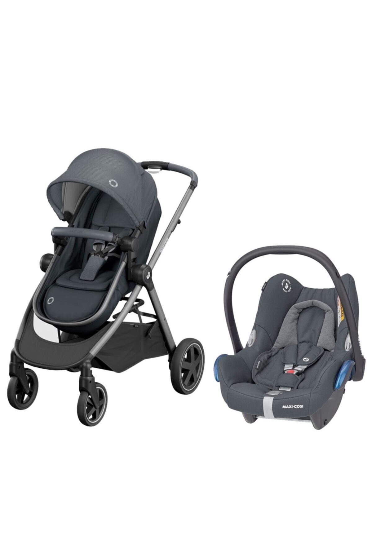 MAXİCOSİ Zelia Travel Sistem Bebek Arabası / Essential Graphite