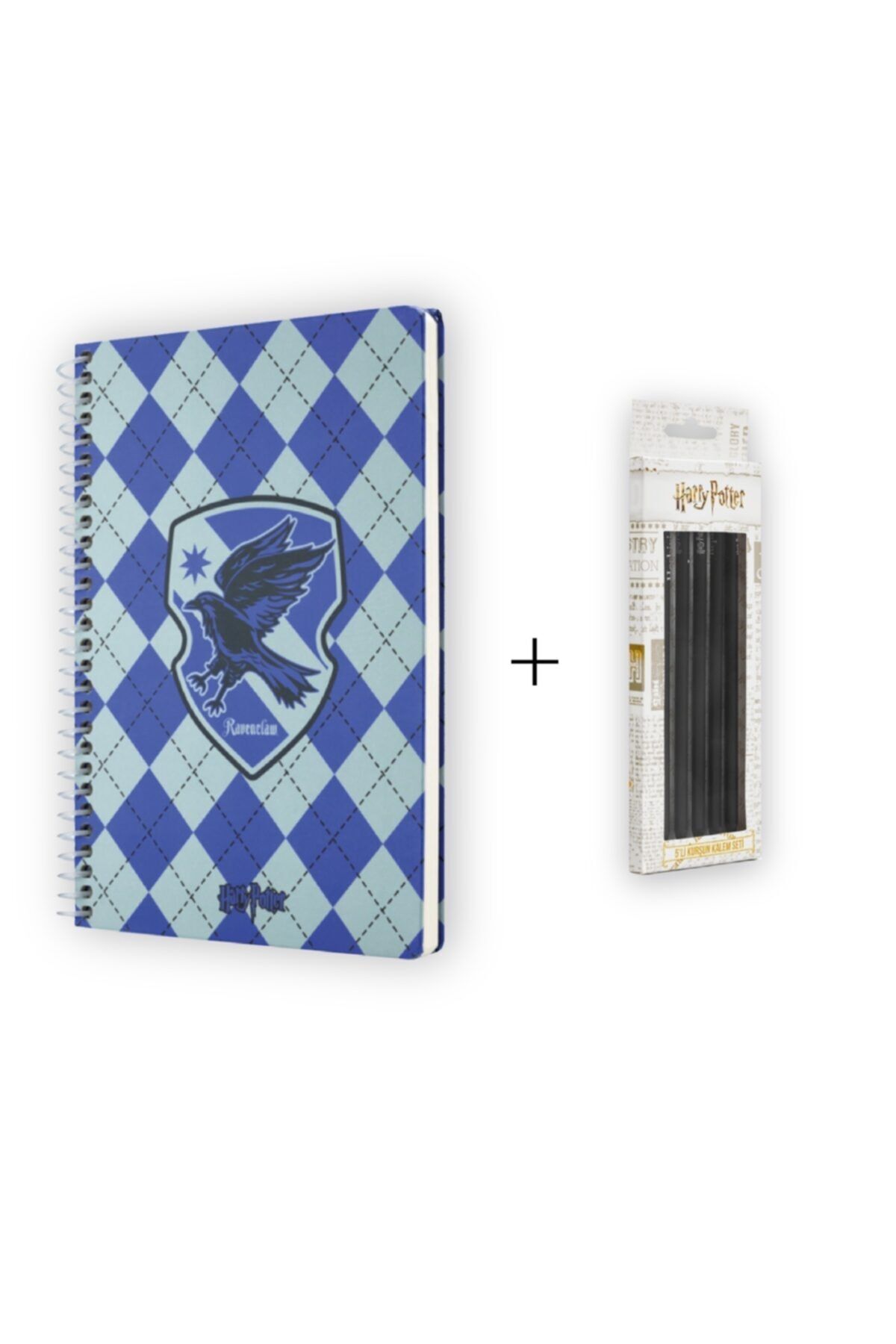 Mabbels Butik Back To School Harry Potter Ravenclaw Defter Ve 5li Kurşun Kalem Seti